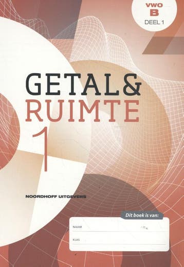 Getal  Ruimte VWO B deel 1 9789001593889, Verzenden, Zo goed als nieuw