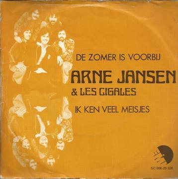 vinyl single 7 inch - Arne Jansen &amp; Les Cigales - De..., Verzenden, Zo goed als nieuw, 7 inch, Pop