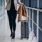 Trolley Reiskofferset / Kofferset Rome - 4-delig - Antraciet, Sieraden, Tassen en Uiterlijk, Koffers, Verzenden, Nieuw