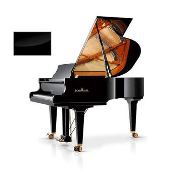 Schimmel Konzert K175 T SP messing vleugel, Muziek en Instrumenten, Piano's, Nieuw, Zwart, Vleugel