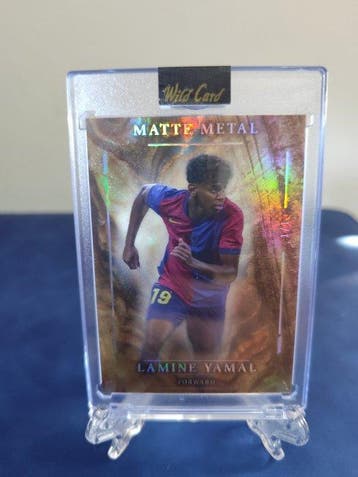 Wild Card Matte Metal Lamine Yamal Insert card, Único 1/1, Nieuw