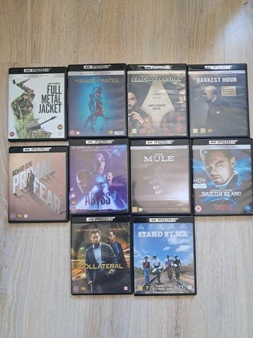 4K Ultra HD Movie Collection - Lot of 10 - see images, Verzamelen, Nieuw