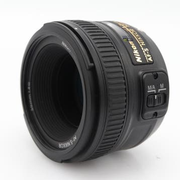 Nikon AF-S 50mm F/1.8G, Audio, Tv en Foto, Fotografie | Lenzen en Objectieven, Verzenden, Gebruikt