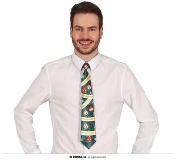 Kerst stropdas groen, Verzenden, Nieuw, Feestartikel