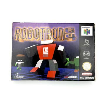 Robotron 64 - Nintendo 64 N64 - PAL EUR - CIB, Ophalen of Verzenden, Zo goed als nieuw