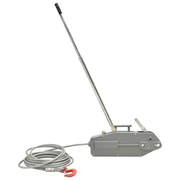 vidaXL Lier met staalkabel 3200 kg, Zakelijke goederen, Machines en Bouw | Liften, Steigers en Ladders, Verzenden