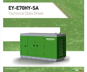 Energy EY-E70HY-SA Hyundai 70 kVA, Doe-het-zelf en Verbouw, Aggregaten, Nieuw, 30 kVA of meer, Dieselolie