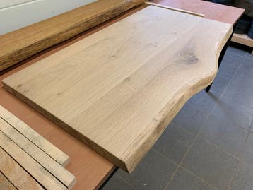 eiken wandplank, wastafelblad, bureaublad,boekenplank, Ophalen, Nieuw