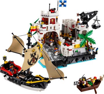 LEGO Icons Eldorado Fort 10320, Verzenden, Zo goed als nieuw, Complete set, Lego