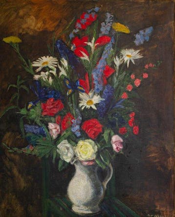 Taf Wallet (1902-2001) - Fleurs au vase, Antiek en Kunst