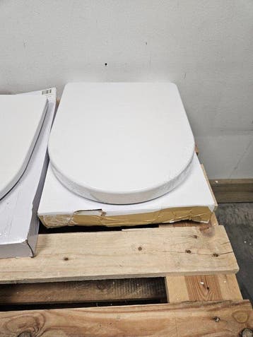 Closetzitting Wiesbaden DeeLine 35 x 43 cm QuickRelease met, Ophalen of Verzenden, Nieuw, Bad