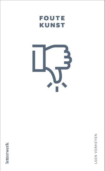Foute Kunst | Leen Verheyen | Nieuw, Ophalen of Verzenden, Nieuw, Leen Verheyen