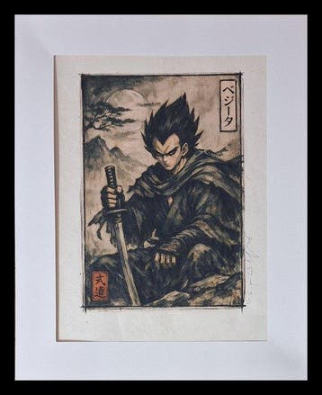 Emma Wildfang - „Vegeta, Dragon Ball“ - Series - Anime Ukiyo, Nieuw