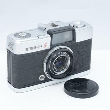 Olympus PEN-S with D.Zuiko 3,5/2.8cm | Analoge camera, Nieuw