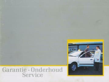 1997 Renault Clio Serviceboekje Nederlands, Verzenden