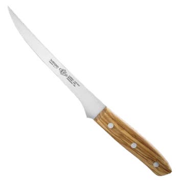 Eikaso Solingen 16 cm Fileermes met Semi–flexibel Lemmet.., Ophalen of Verzenden, Nieuw, Hout