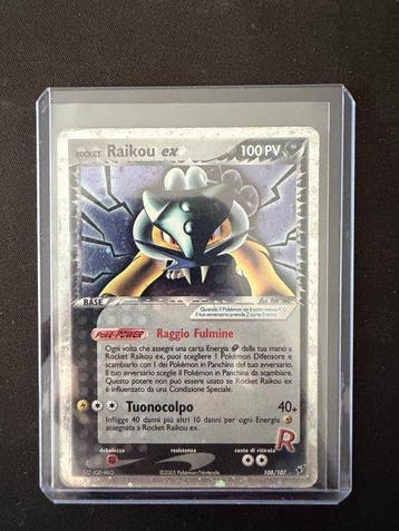 Pokémon - 1 Card - Raikou 108/107 Foil, Secret rare - EX -, Nieuw