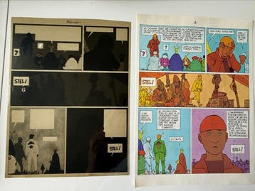 Moebius - 2 Originele drukfilm - Sur l’Étoile - 1983, Nieuw