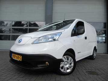 Nissan e-NV200 WLTP 200km, 80Kw, 92.5 SOH, Camera, Airco. Op, Automaat, Stof, Gebruikt, Zwart