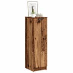 vidaXL Schoenenkast 29,5x35x100,5 cm bewerkt hout oud, Verzenden, Nieuw