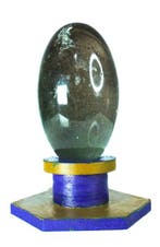 Zeldzaam - rookkwartssteen - Groene chloriet,, Verzamelen, Mineralen en Fossielen