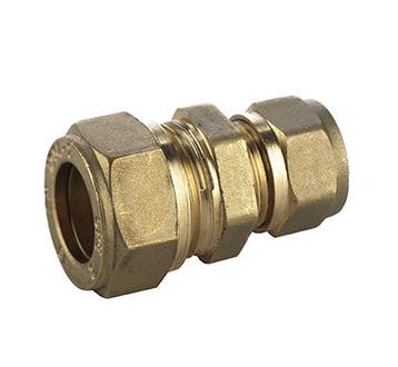 BPE messing verloopsok, knel-28 x 22 mm, Verzenden, Nieuw