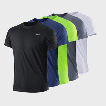 Heren Sneldrogend Sport T-shirt - Ademend & Lichtgewicht voo, Verzenden, Nieuw