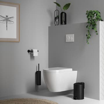Brauer Toiletrolhouder - Mat Zwart, Ophalen of Verzenden, Nieuw