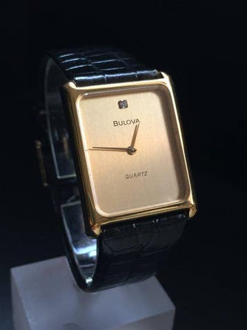 Bulova - De Luxe Diamond Quartz New Old Stock - Zonder, Nieuw