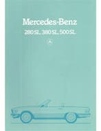 1984 MERCEDES BENZ SL BROCHURE ENGELS, Boeken, Nieuw, Author