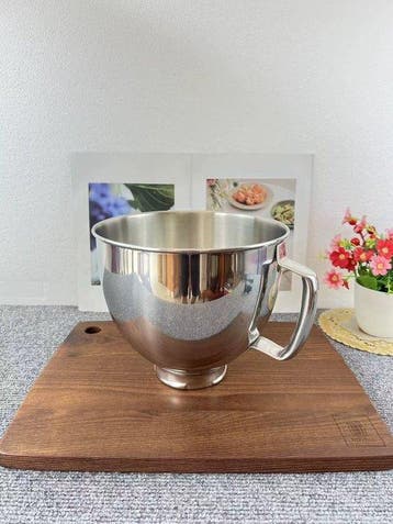 KitchenAid - Mengkom - 5-quart stainless steel mixing bowl -, Antiek en Kunst