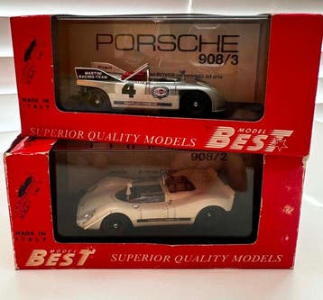 Best Box 1:43 - Modelauto (2) - race cars, Nieuw