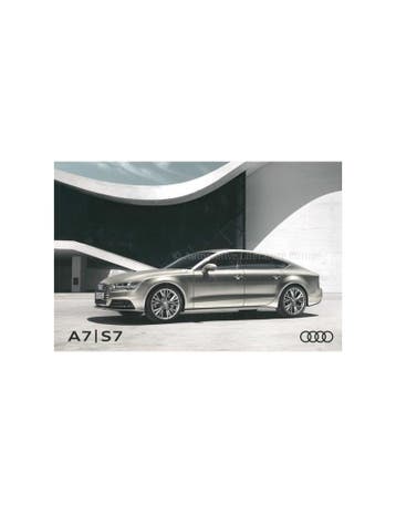 2016 AUDI A7 | S7 BROCHURE NEDERLANDS, Nieuw, Audi, Author