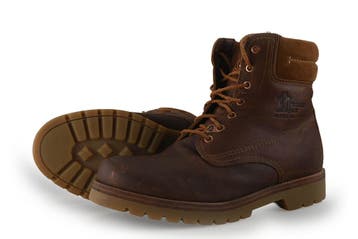 Panama Jack Veterboots in maat 44 Cognac, Overige kleuren, Verzenden, Boots, Zo goed als nieuw
