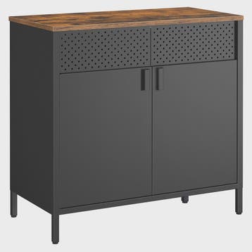 IndustriÃ«le Sideboard met Dubbele Deuren en Verstelbare Pla, Verzenden, Nieuw