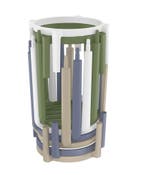 Barkruk - Tom Bar 65 - Wit - Siesta, Tuin en Terras, Tuinstoelen, Verzenden, Nieuw