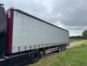Veiling: Schuifzeiloplegger Pacton TXD.3 2011, Overige kleuren, Overige brandstoffen, Aanhangers en Opleggers, BTW verrekenbaar
