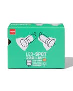 HEMA Led spot GU10 3.1W 230lm - 2 stuks, Verzenden, Nieuw