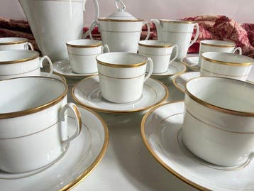 Limoges - Goumot Labesse, Limoges - Koffieservies (21) -