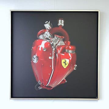 Suketchi - Engine Heart - Ferrari (Pop Art)