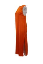 Samsoe Samsoe Jurk in maat S Oranje, Samsoe Samsoe, Verzenden, Zo goed als nieuw, Overige kleuren