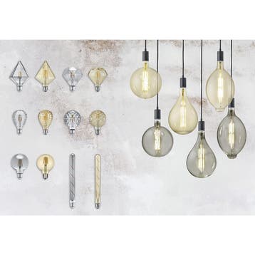 LED Lamp - Filament - Trion Globin - E27 Fitting - 6W - Warm, Ophalen of Verzenden, Nieuw, E27 (groot), Led-lamp