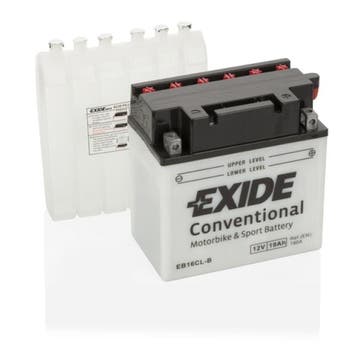 Exide Conventional 12V accu | EB16CL-B | 12V 19Ah, Ophalen of Verzenden, Nieuw