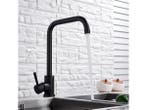 Veiling - Keukenkraan Bologna U mat zwart - kraan - mengkraa, Doe-het-zelf en Verbouw, Sanitair, Nieuw
