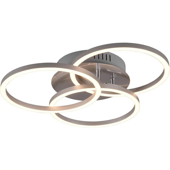 LED Plafondlamp - Plafondverlichting - Trion Corcol - 27W -, Huis en Inrichting, Lampen | Plafondlampen, Nieuw, Metaal, Ophalen of Verzenden