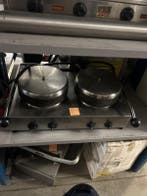 Occasion 2- pans pannenkoeken machine, Ophalen, Gebruikt