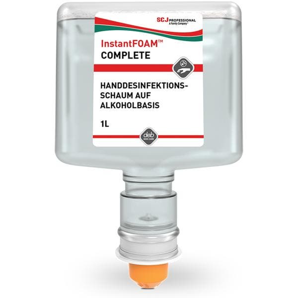 InstantFOAM COMPLETE touchfree handdesinfectie - 3 x 1000 ml, Huis en Inrichting, Schoonmaakartikelen, Verzenden