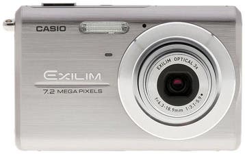 Casio Exilim EX-Z75 Digitale Compact Camera - Zilver, Verzenden, Zo goed als nieuw