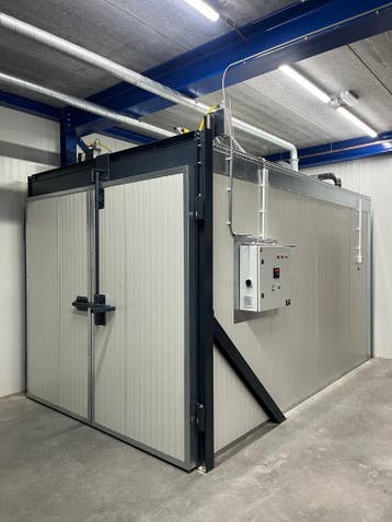 Poedercoat oven op maat - Infrarood oven - Poedercoaten