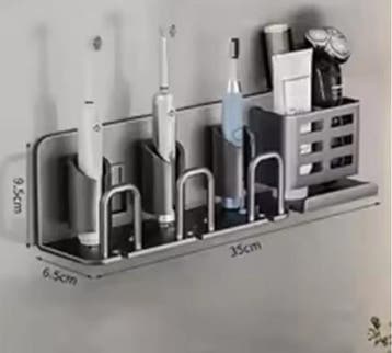 Wand Tandenborstelhouder Zonder Boren – Badkamer Organizer, Verzenden, Nieuw